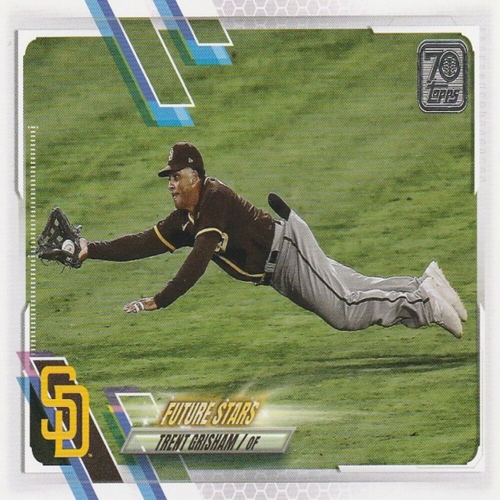Trent Grisham - 2021 Topps 70th Series 1 "Future Stars" MLB Card